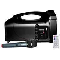 

Hamilton Buhl VENU-80A Compact High Quality Portable PA System, USB/SD & Wireless Handheld Microphone, 40W
