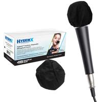 

Hamilton Buhl HygenX Sanitary Disposable Microphone Covers, Black, 100-Pack