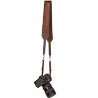 

Heavy Leather NYC Classic Leather Camera Strap, Brown