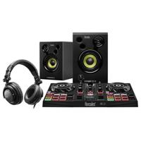 

Hercules Perfect All-In-One DJ Learning Kit, Includes DJControl Inpulse 200 Controller, DJMonitor 32 Speakers, DJ45 Headphones