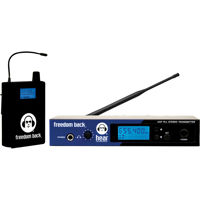 

Hear Technologies Wireless Stereo In-Ear Monitor System, Includes Freedom Back Transmitter, Freedom Back Receiver, A: 584 - 608MHz