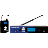 

Hear Technologies Wireless Stereo In-Ear Monitor System, Includes Freedom Back Transmitter, Freedom Back Receiver, B: 655 - 679Mhz