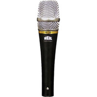 

Heil Sound PR20 Dynamic Cardioid Handheld Microphone, 3x Metal Windscreens, Black