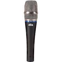 

Heil Sound PR22 Utility Low Noise Handling Dynamic Cardioid Handheld Microphone with Clip and Windscreen
