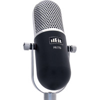 

Heil Sound PR77D Deco Series Dynamic Cardioid Microphone with PR40 Element, Black Body