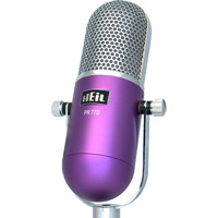 

Heil Sound PR77D Deco Series Dynamic Cardioid Microphone with PR40 Element, Purple Body