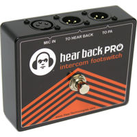 

Hear Technologies Pro Intercom Footswitch Microphone A/B XLR Switch