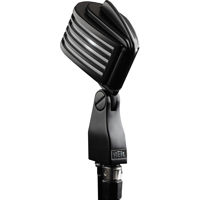 

Heil Sound The Fin Dynamic Retro Styled Microphone, Black Body, White LED
