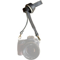 

HoldFast Gear 52" Maven Classic American Bison Leather Camera Strap with Universal Clips, Black
