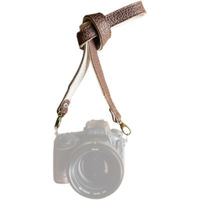 

HoldFast Gear 38" Maven Classic American Bison Leather Camera Strap with Universal Clips, Mahogany