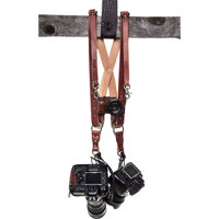

HoldFast Gear Money Maker English Bridle Leather Large Three-Camera Harness, Chestnut