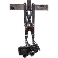 

HoldFast Gear Money Maker Water Buffalo Leather Medium Three-Camera Harness, Black