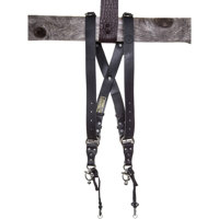 

HoldFast Gear Money Maker Water Buffalo Leather Large Two-Camera Harness, Black