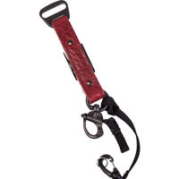 

HoldFast Gear Adjustable Leather Portrait Slider, American Bison, Red