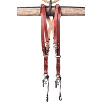 

HoldFast Gear Skinny Money Maker Three-Camera Harness, Bridle Leather, Large, Chestnut