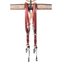 

HoldFast Gear Skinny Money Maker Three-Camera Harness, Bridle Leather, Medium, Chestnut