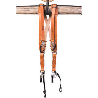 

HoldFast Gear Skinny Money Maker Three-Camera Harness, Bridle Leather, Large, Tan