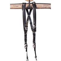

HoldFast Gear Skinny Money Maker Three-Camera Harness, Water Buffalo Leather, Small, Black