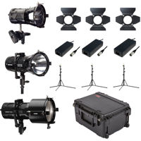 

Hive 3 Light Kit Includes Bee 50-C Par Spot, WASP 100-C Par Spot, Hornet 200-C Fresnel with 3 Stands & Case