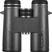 

Hawke Sport Optics 8x42 Frontier ED X Water Proof Roof Prism Binocular with 8.1 Degree Angle of View, Gray