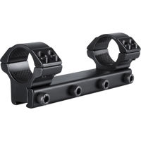 

Hawke Sport Optics 1-Piece 1" Riflescope Mount with Picatinny Base, Medium, Black