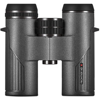 

Hawke Sport Optics 10x32 Frontier HD X Water Proof Roof Prism Binocular with 6.2 Degree Angle of View, Gray