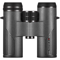 

Hawke Sport Optics 8x32 Frontier HD X Water Proof Roof Prism Binocular with 7.7 Degree Angle of View, Gray