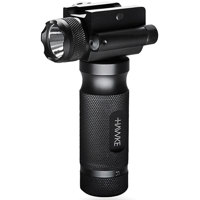 

Hawke Sport Optics Red Laser Foregrip with LED Flashlight, Picatinny Rail Mount