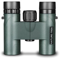 

Hawke Sport Optics 10x25 Nature-Trek Compact Water Proof Roof Prism Binocular with 5.5 Degree Angle of View, Green