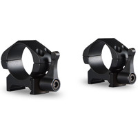 

Hawke Sport Optics 1" Precision Steel Weaver Ring Mounts with Quick Release Lever, Low, 2-Pack, Matte Black