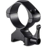 

Hawke Sport Optics 34mm Precision Steel Weaver Ring Mounts with Quick Release Lever, Medium, 2-Pack, Matte Black