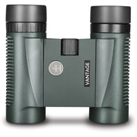 

Hawke Sport Optics 10x25 Vantage Series Water Proof Roof Prism Binocular with 5.8 Degree Angle of View, Green