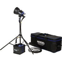 

Hensel 1200W Porty L Kit, Includes 1x EH Pro Mini 1200 P Flash Head, Aluminum Stand III, Strobe Wizard Plus Radio Transmitter, 7" Reflector