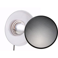 

Hensel 22" White Surfaced ACW Beauty Dish Reflector Kit with 22" Honeycomb Grid Spot, for EH Heads