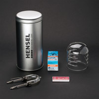 

Hensel Ever-Ready Kit No. 3 Flashtube, Modeling Light, Fuse and Glass Dome (Expert D 250 Speed)