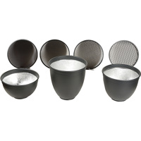 

Hensel 9" Honeycomb Grid and Reflector Set.