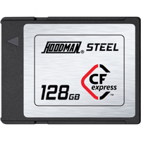 

Hoodman 128GB Steel CFexpress Ruggedized Memory Card, 1700MB/s Read, 1400MB/s Write