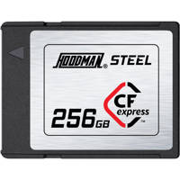 

Hoodman 256GB Steel CFexpress Ruggedized Memory Card, 1700MB/s Read, 1400MB/s Write