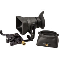 

Hoodman Live View Kit for All DSLR Cameras, Includes H30MB HoodLoupe Outdoor Loupe, H32B HoodLoupe Base, HTE Teardrop HoodEye, HCP Base Plate