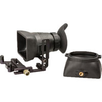

Hoodman Live View Kit for Mirrorless Cameras, Includes H30MB HoodLoupe Outdoor Loupe, H32B HoodLoupe Base, HTE Teardrop HoodEye, HCP2 Base Plate