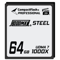 

Hoodman Steel 64GB CompactFlash Memory Card, UDMA 7, 1000x High Speed