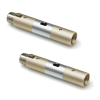 

Hosa Technology 2x ATT-448 XLR Female to XLR Male Input Attenuator