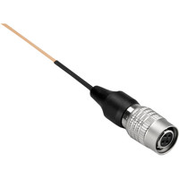 

Hosa Technology Mogan Microphone Cable for Audio-Technica Wireless Transmitters, Beige, 1.2mm OD, 4'