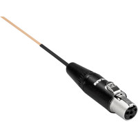 

Hosa Technology Mogan Microphone Cable for Shure Wireless Transmitters, Beige, 1.2mm OD, 4'