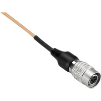 

Hosa Technology Mogan Microphone Cable for Audio-Technica Wireless Transmitters, Beige, 2mm OD, 4'