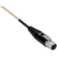 

Hosa Technology Mogan Microphone Cable for Shure Wireless Transmitters, Beige, 2mm OD, 4'