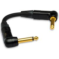 

Hosa Technology 18" Right Angle 1/4" Plug Male to Right Angle 1/4" Plug Male Edge Guitar Cable