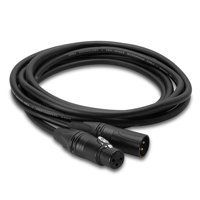 

Hosa Technology 15' 3 Pin XLR Male to 3 Pin XLR Female Microphone Cable with Neutrik Connectors