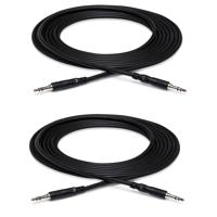 

Hosa Technology 2x Stereo Mini Male to Stereo Mini Male 3.5mm TRS Cable 3'