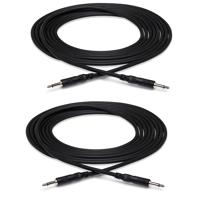 

Hosa Technology 2x 5' Mini Male to Mini Male 3.5mm TS Cable